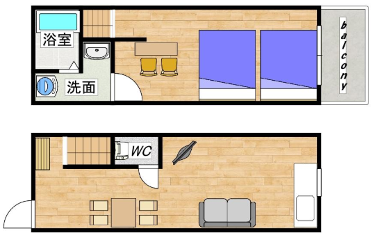 西成区天下茶屋民泊許可付き物件の写真1